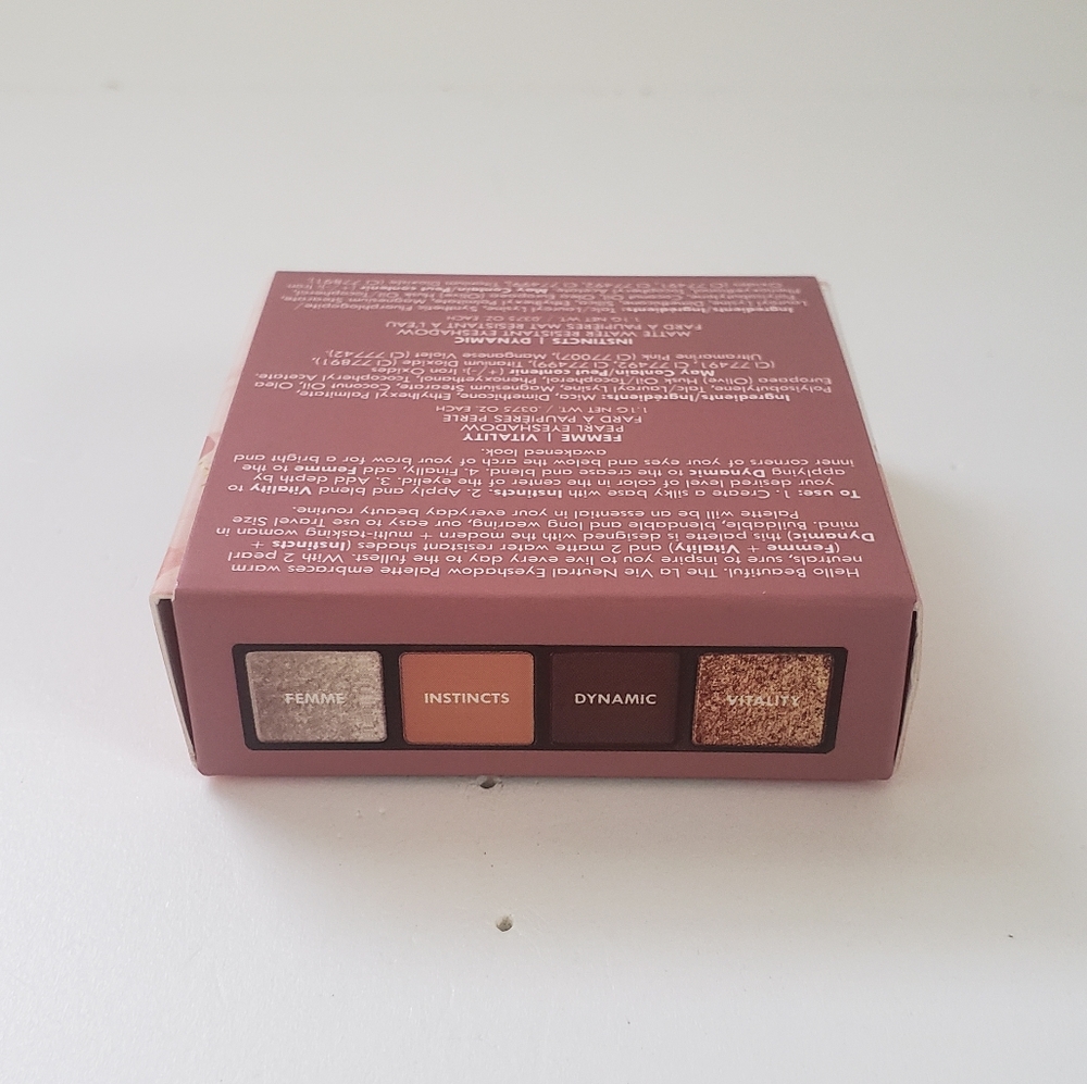 🐢2/$15 Chella La Vie Neutral Eyeshadow Palette - Picture 3 of 8